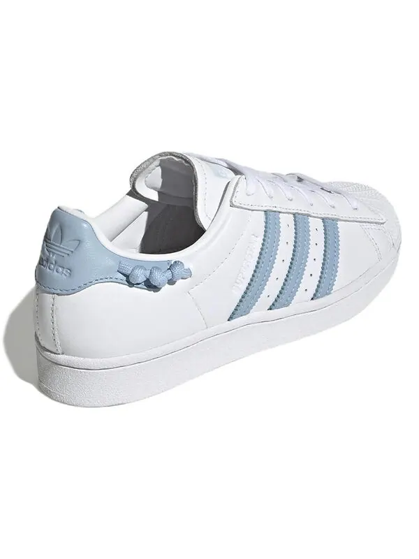 Кроссовки суперзвезда Adidas — изображение 4 из 4, белый/синий