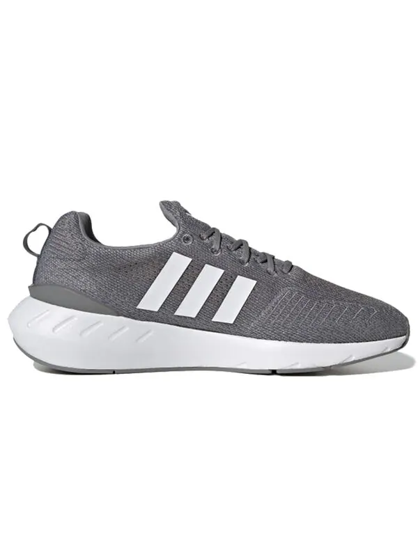 Кроссовки Swift Run 22 Adidas — изображение 2 из 4, серый/белый/серый