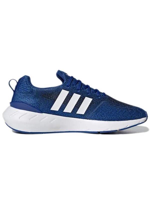 Кроссовки оригинальные swift run 22 Adidas — изображение 2 из 4, синий/белый