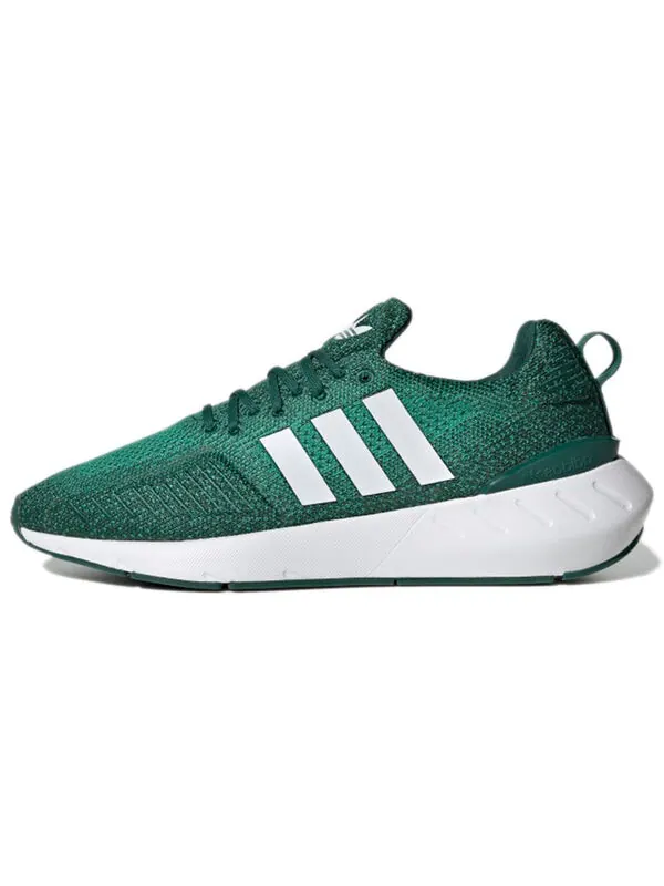 Кроссовки оригинальные swift run 22 Adidas — изображение 2 из 4, зеленый/белый