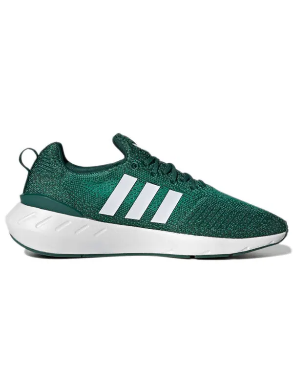 Кроссовки оригинальные swift run 22 Adidas — изображение 3 из 4, зеленый/белый