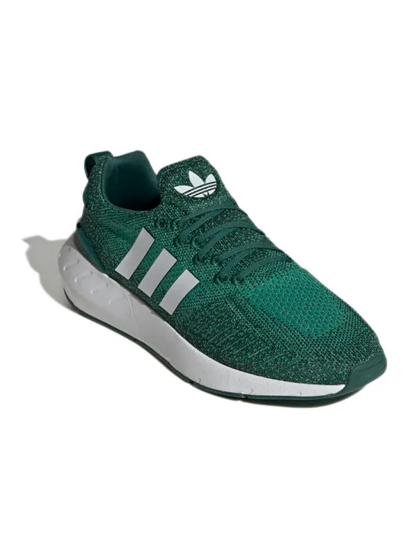 Кроссовки оригинальные swift run 22 Adidas — изображение 4 из 4, зеленый/белый