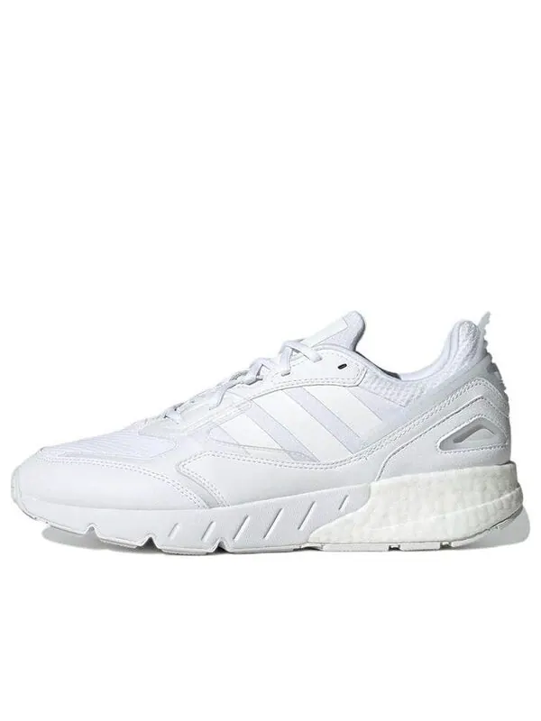 Кроссовки оригинал zx 1k boost 2.0 Adidas — изображение 1 из 4, белый