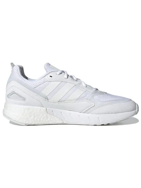 Кроссовки оригинал zx 1k boost 2.0 Adidas — изображение 2 из 4, белый