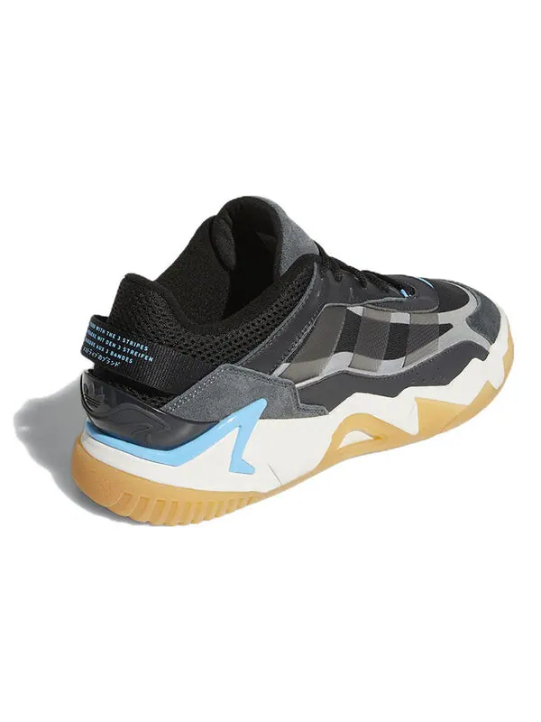 Кроссовки оригинальные niteball 2.0 Adidas — изображение 4 из 4, черный/белый