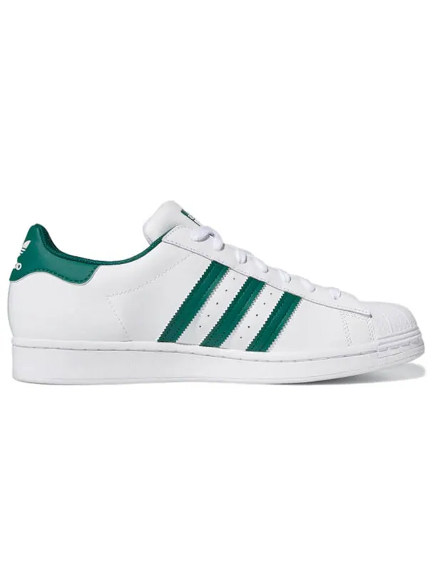 Кроссовки суперзвезда Adidas — изображение 2 из 4, белый/зеленый