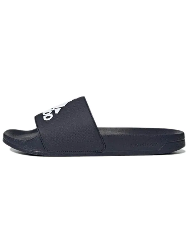 Тапочки adilette shower slide 'legend ink' Adidas — изображение 2 из 4, синий