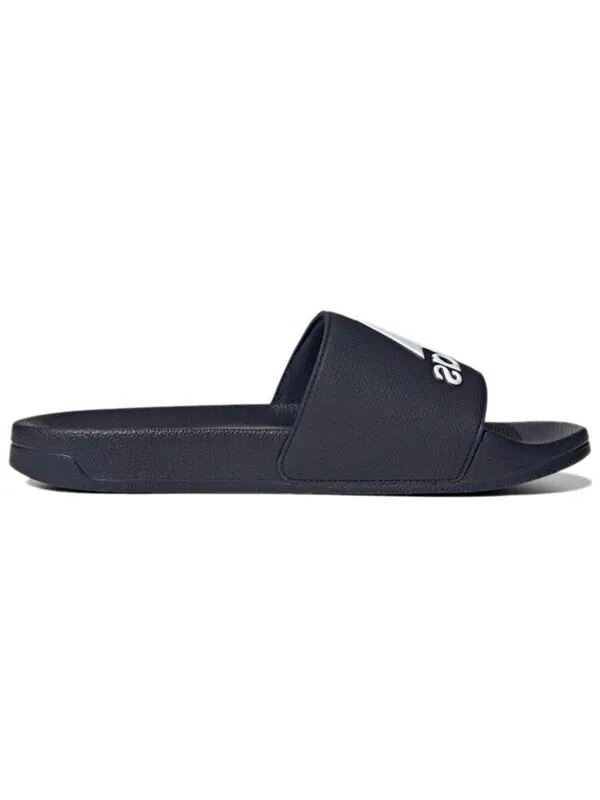 Тапочки adilette shower slide 'legend ink' Adidas — изображение 3 из 4, синий