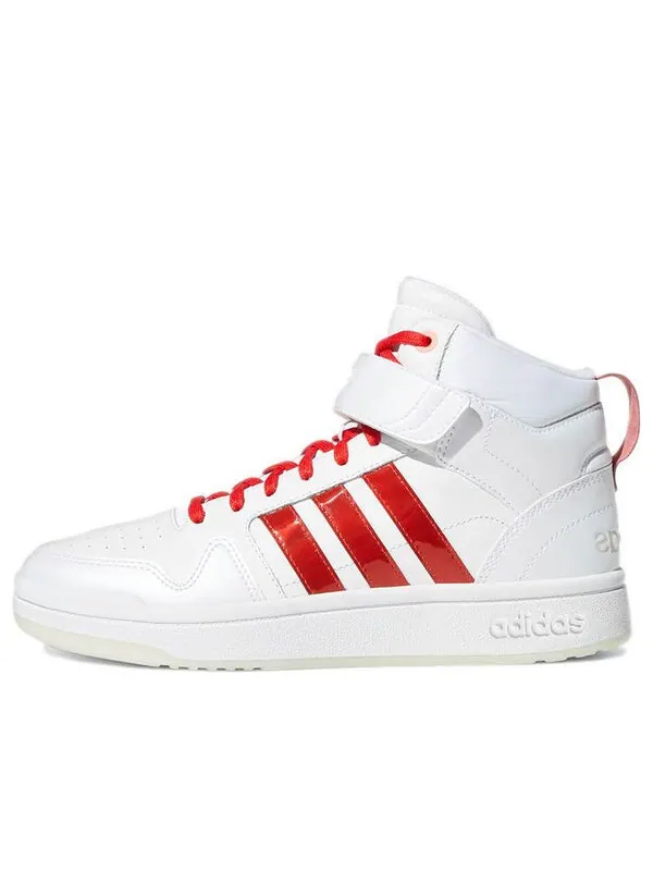 Кроссовки (WMNS) adidas neo Postmove Mid 'White Red' — изображение 1 из 4, белый/красный