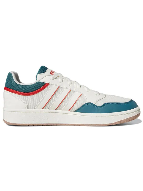 Кроссовки neo hoops 3.0 Adidas — изображение 2 из 4, белый//красный