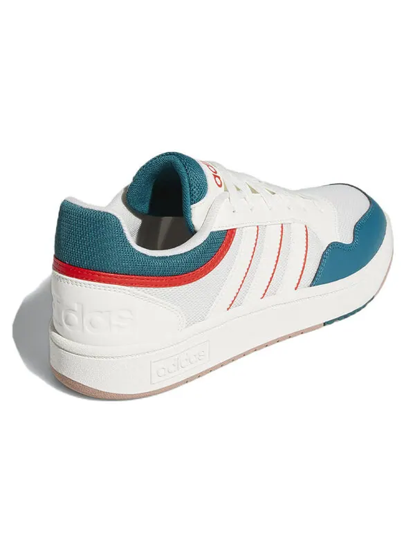 Кроссовки neo hoops 3.0 Adidas — изображение 4 из 4, белый//красный