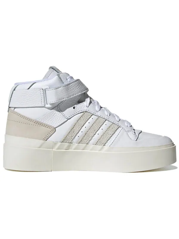 Кроссовки форум bonega mid Adidas — изображение 2 из 4, белый/коричневый
