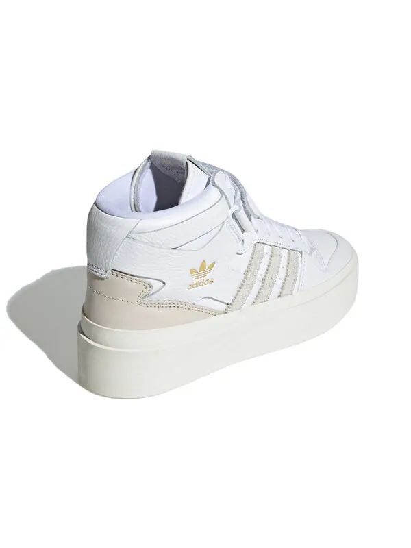 Кроссовки форум bonega mid Adidas — изображение 4 из 4, белый/коричневый