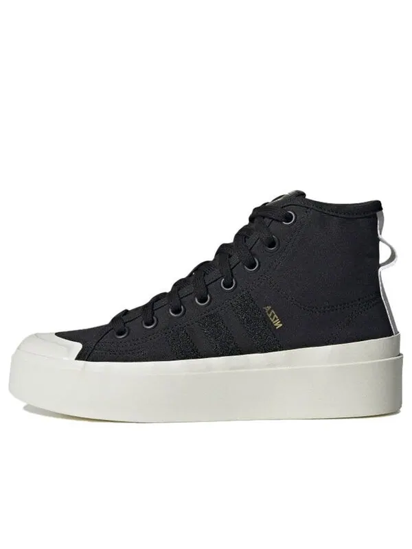 Кроссовки оригинальные nizza bonega mid shoes Adidas — изображение 1 из 4, черный/белый