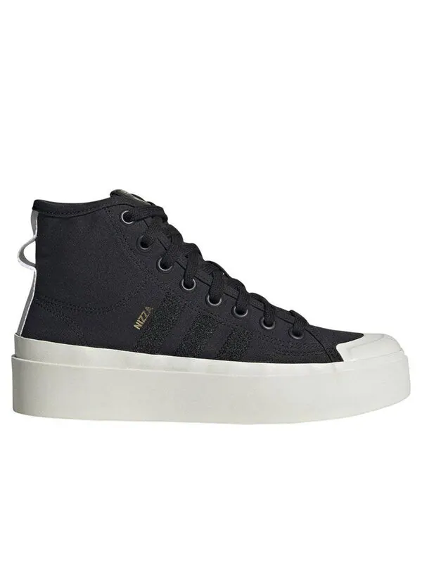 Кроссовки оригинальные nizza bonega mid shoes Adidas — изображение 2 из 4, черный/белый