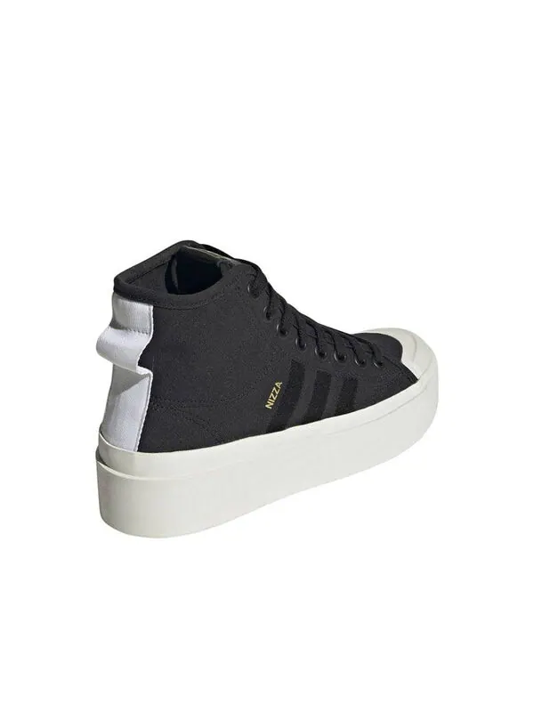 Кроссовки оригинальные nizza bonega mid shoes Adidas — изображение 4 из 4, черный/белый