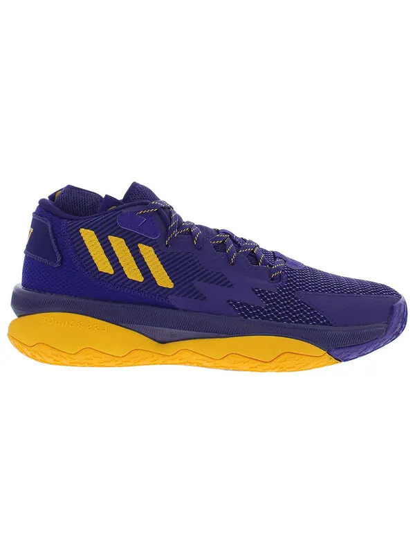 Кроссовки дама 8 Adidas — изображение 3 из 4, фиолетовый/желтый