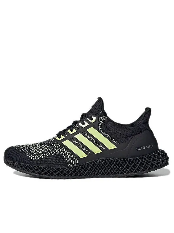 Кроссовки ultra 4d 'black almost lime' Adidas — изображение 1 из 4, черный