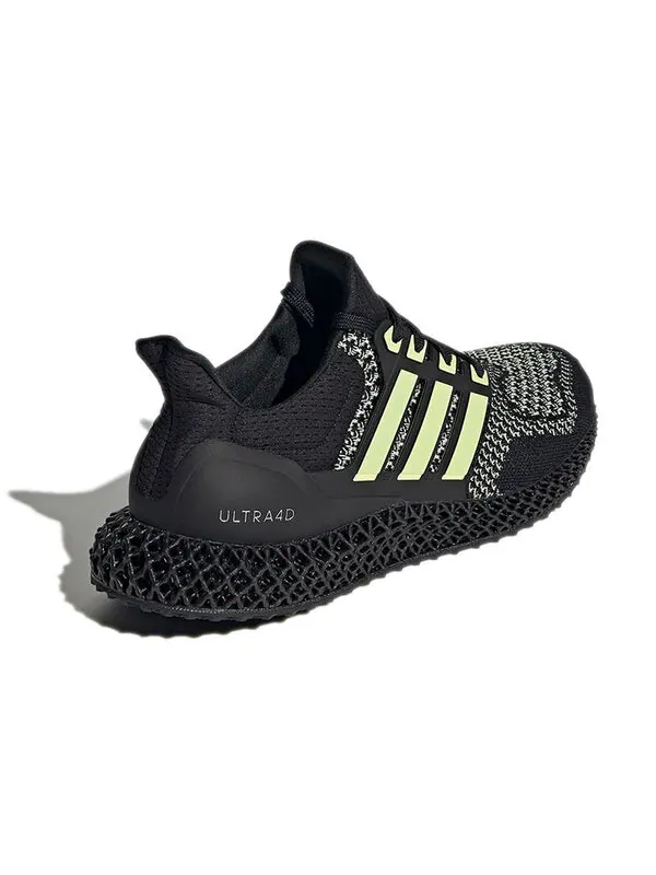 Кроссовки ultra 4d 'black almost lime' Adidas — изображение 4 из 4, черный