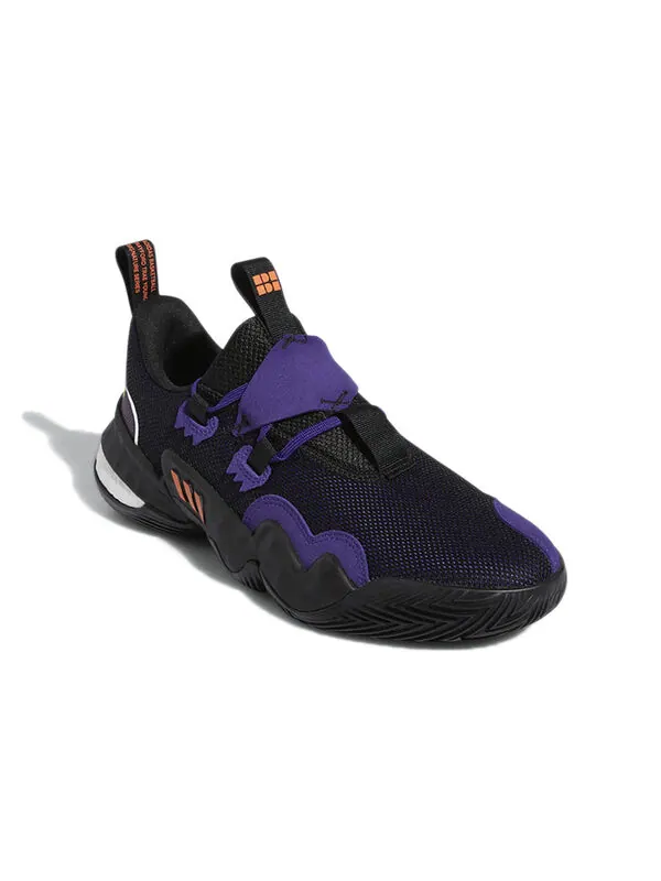 Кроссовки trae young 1 Adidas — изображение 3 из 4, черный/фиолетовый