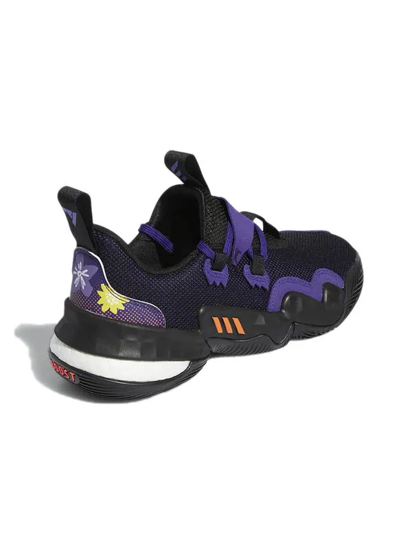 Кроссовки trae young 1 Adidas — изображение 4 из 4, черный/фиолетовый