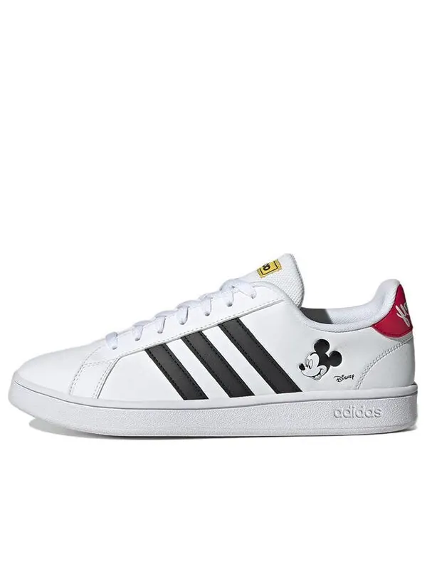Кроссовки neo grand court Adidas — изображение 1 из 4, белый/черный/красный