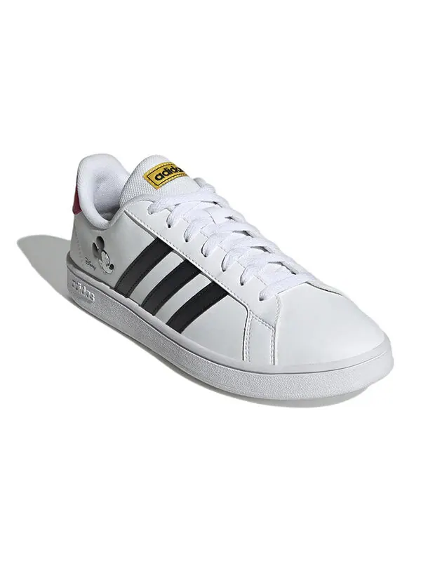 Кроссовки neo grand court Adidas — изображение 3 из 4, белый/черный/красный
