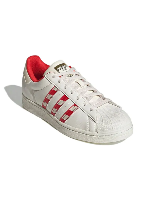 Кроссовки оригиналы суперзвезда Adidas — изображение 3 из 4, белый/красный