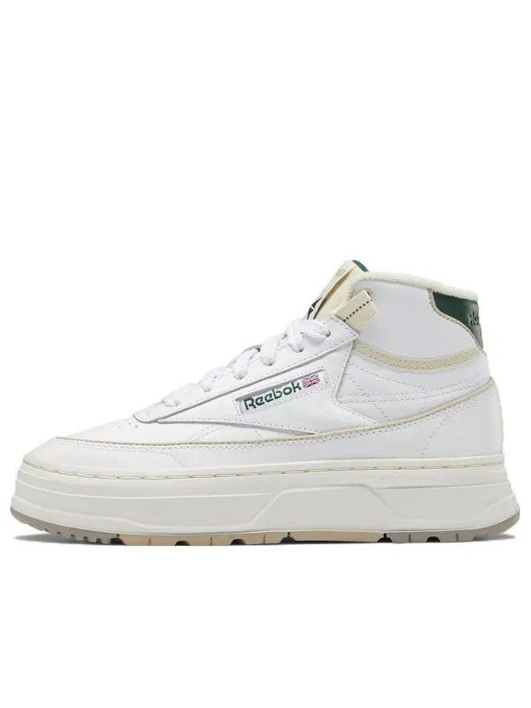 Кроссовки mid geo mid shoes 'white dark green' Reebok — изображение 1 из 4, белый//темный зеленый