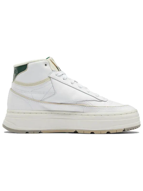 Кроссовки mid geo mid shoes 'white dark green' Reebok — изображение 2 из 4, белый//темный зеленый