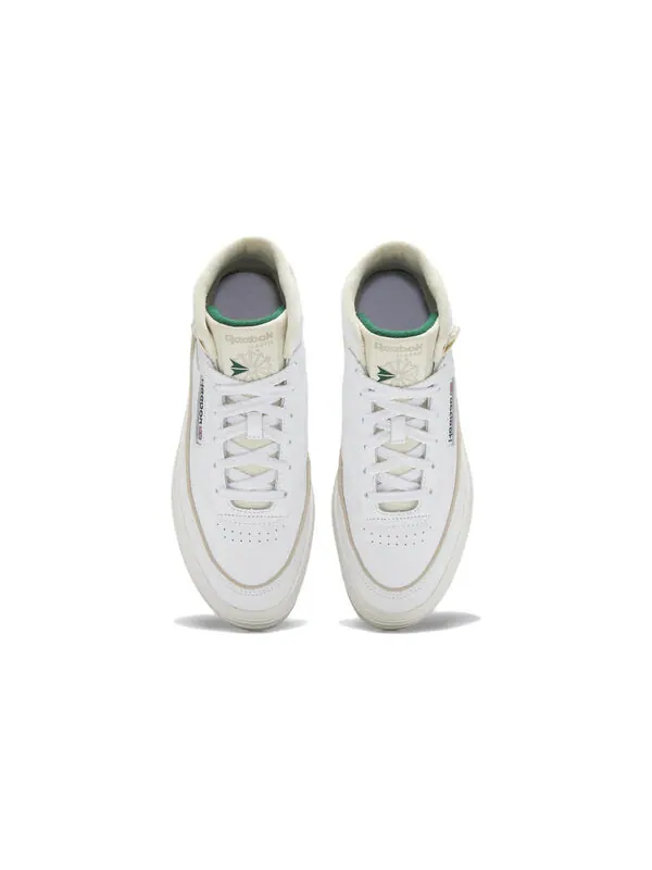 Кроссовки mid geo mid shoes 'white dark green' Reebok — изображение 4 из 4, белый//темный зеленый