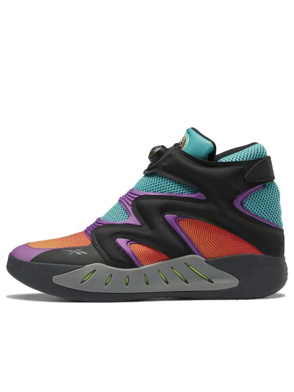 Кроссовки looney tunes x instapump fury zone 'marvin the martian' Reebok — изображение 1 из 4, черный//фиолетовый