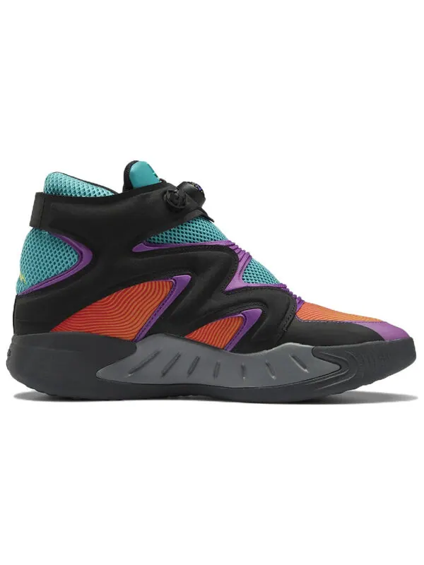 Кроссовки looney tunes x instapump fury zone 'marvin the martian' Reebok — изображение 2 из 4, черный//фиолетовый