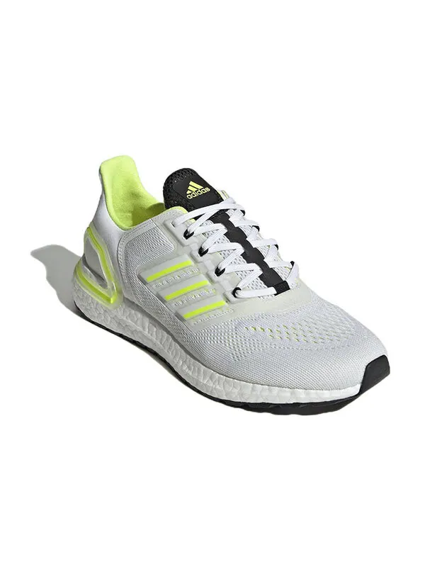Кроссовки ультра буст 20 лаб Adidas — изображение 3 из 4, серый/желтый