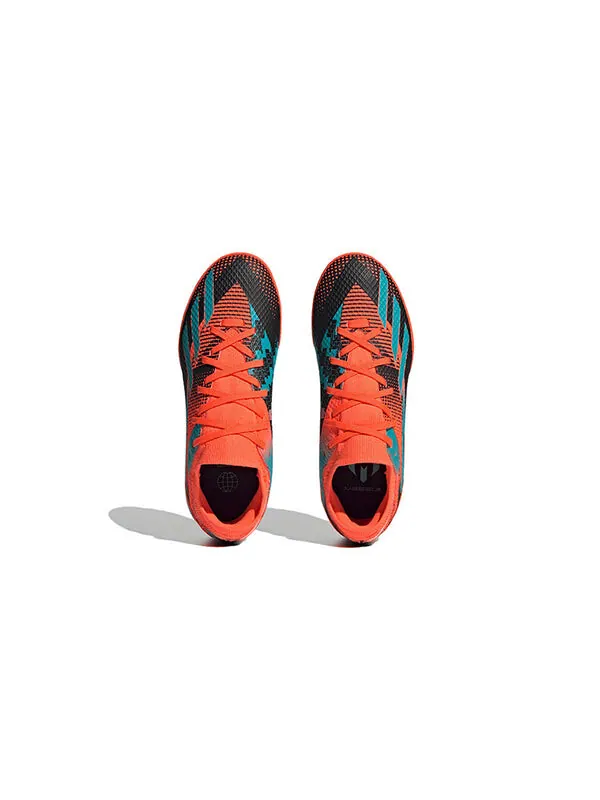 Кроссовки x газонные ботинки Speedportal Messi.3 Adidas — изображение 4 из 4, оранжевый//черный