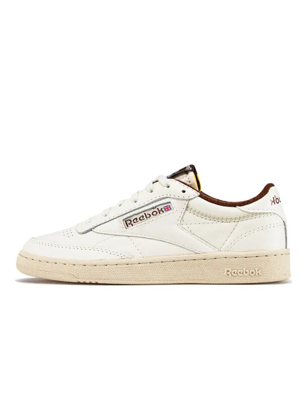 Кроссовки club c 85 vintage 'chalk brown' Reebok — изображение 2 из 4, коричневый/белый