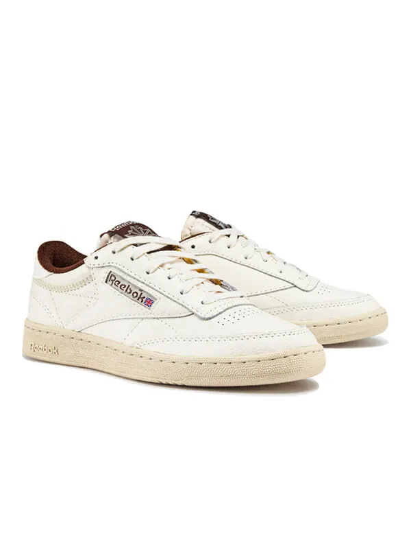 Кроссовки club c 85 vintage 'chalk brown' Reebok — изображение 4 из 4, коричневый/белый