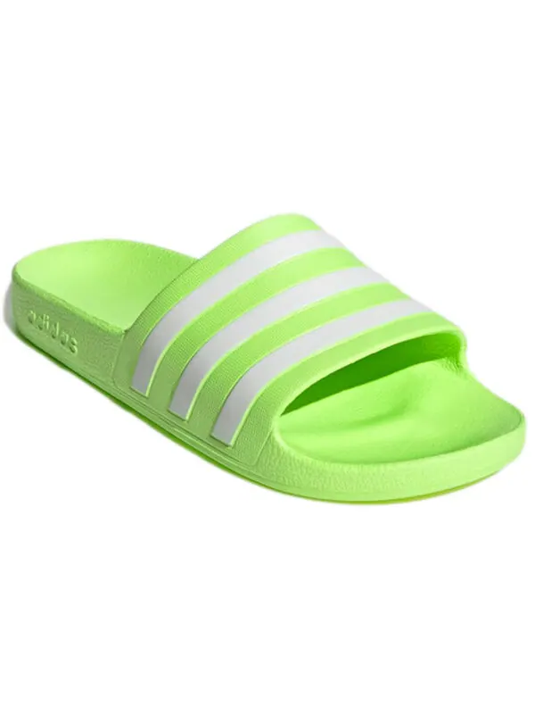 Кроссовки adilette aqua slides Adidas — изображение 4 из 4, зеленый/белый/зеленый