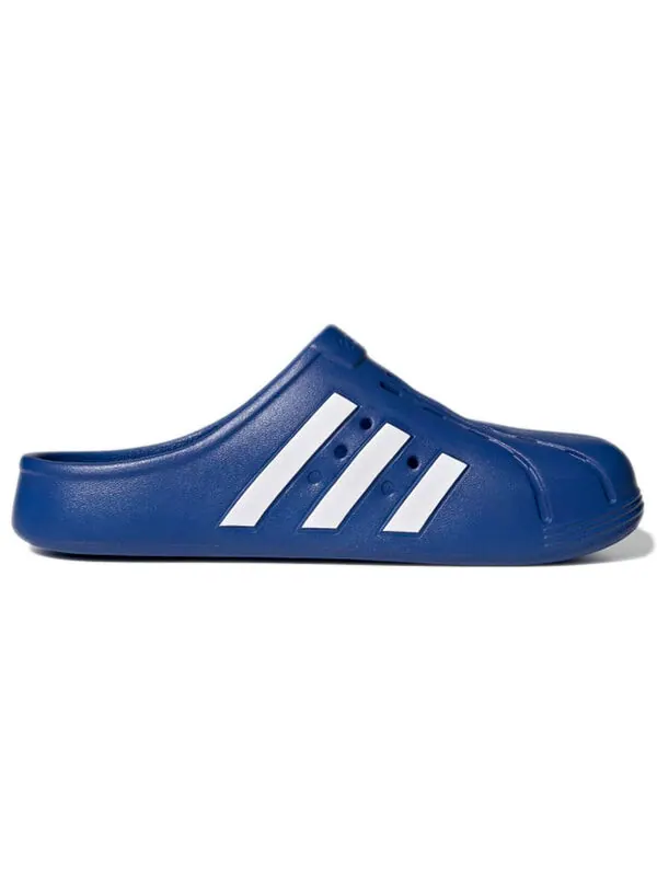 Тапочки adilette clog 'royal blue' Adidas — изображение 2 из 4, синий