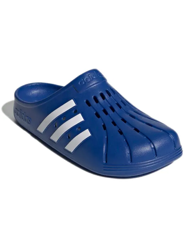 Тапочки adilette clog 'royal blue' Adidas — изображение 3 из 4, синий