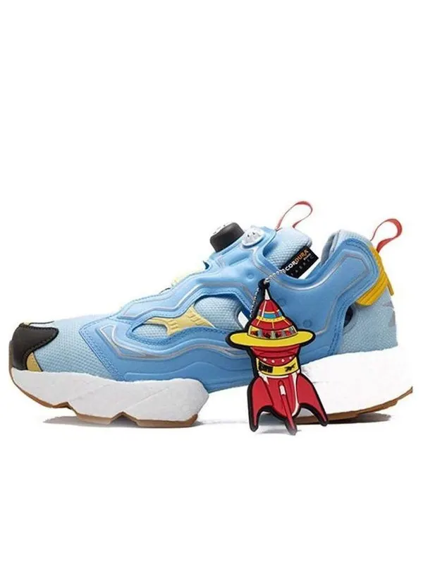 Кроссовки billionaire boys club x instapump fury boost 'water' Reebok — изображение 1 из 4, синий