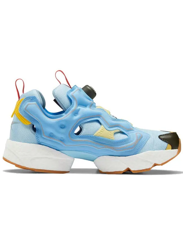 Кроссовки billionaire boys club x instapump fury boost 'water' Reebok — изображение 2 из 4, синий