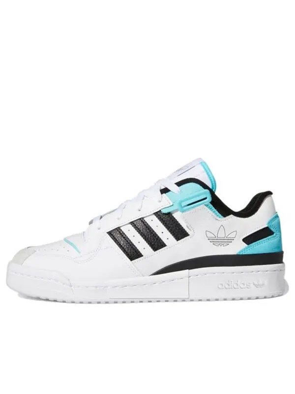 Кроссовки форум экспонат низкий Adidas — изображение 1 из 4, белый/синий/черный