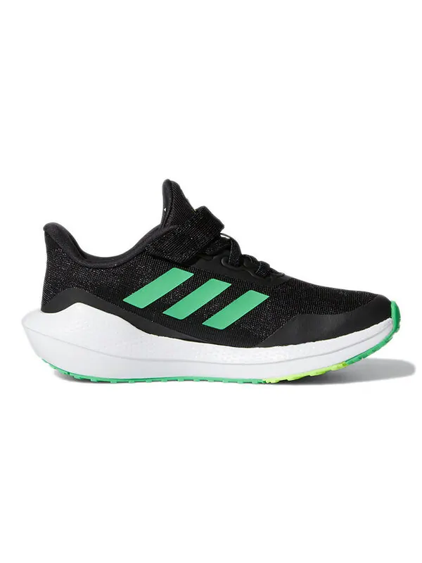 Кроссовки eq21 run j 'black signal green' Adidas — изображение 2 из 4, черный/зеленый