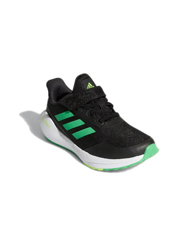 Кроссовки eq21 run j 'black signal green' Adidas — изображение 3 из 4, черный/зеленый