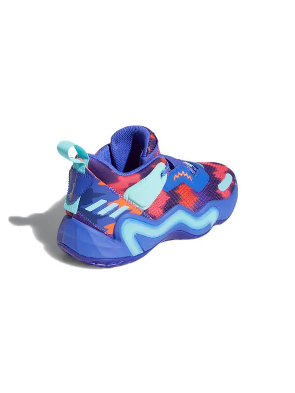 Кроссовки Дон выпуск №3 Adidas — изображение 4 из 4, голубой/красный