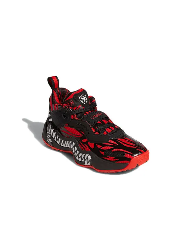Кроссовки marvel x don выпуск #3 j Adidas — изображение 3 из 4, черный/красный