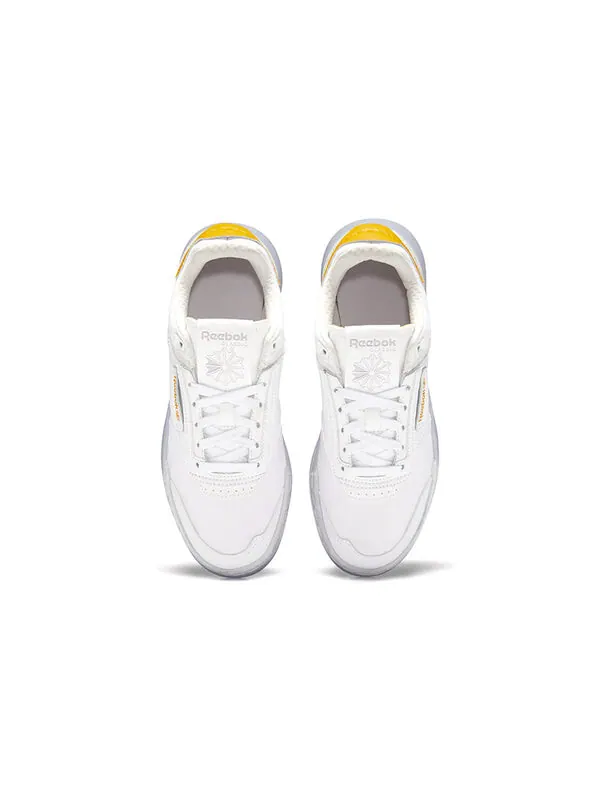 Кроссовки club c legacy 'white bright ochre' Reebok — изображение 4 из 4, белый/желтый
