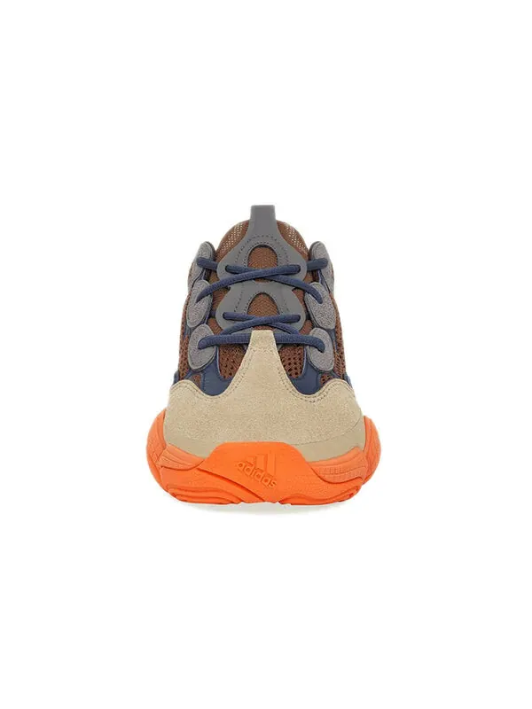 Кроссовки 500 Adidas Yeezy — изображение 3 из 4, синий/оранжевый