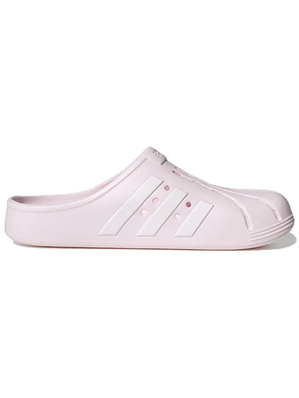 Тапочки adilette clog 'almost pink' Adidas — изображение 3 из 4, розовый